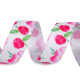 Flower print ribbon 25 mm - Multicolor (1 Meter) Flower print ribbon 25 mm - Multicolor (1 Meter)