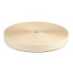 Cotton canvas ribbon width 20 mm - Ecru light (300 Meters) Cotton canvas ribbon width 20 mm - Ecru light (300 Meters)