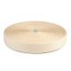 Cotton canvas ribbon width 25 mm - White (1 Meter) Cotton canvas ribbon width 25 mm - White (1 Meter)