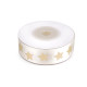 Christmas satin ribbon stars width 20 mm - Red (1 Meter) Christmas satin ribbon stars width 20 mm - Red (1 Meter)