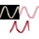 Chiffon / monofilament ribbon width 7 mm - Red (600 Meters) Chiffon / monofilament ribbon width 7 mm - Red (600 Meters)