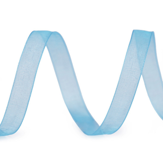 Chiffon / monofilament ribbon width 10 mm - Vanilla (100 Meters) Chiffon / monofilament ribbon width 10 mm - Vanilla (100 Meters)