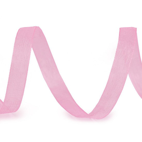 Chiffon / monofilament ribbon width 10 mm - Vanilla (100 Meters) Chiffon / monofilament ribbon width 10 mm - Vanilla (100 Meters)