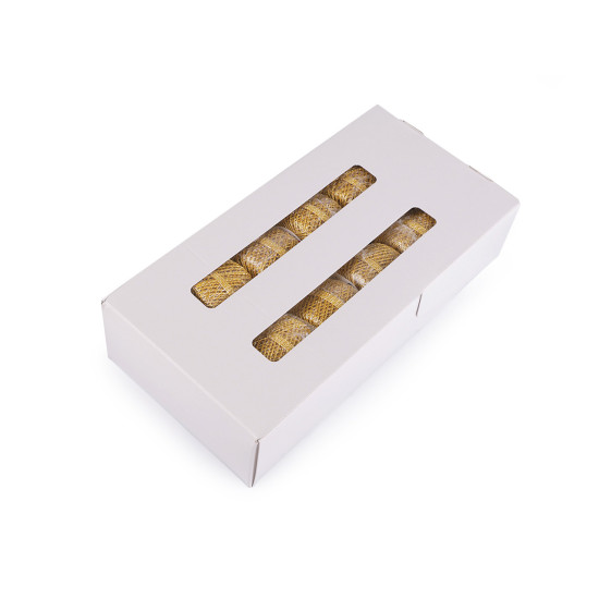 Ață / fir cu aspect metalic, ø1 mm - Auriu (1 Bucată) Ață / fir cu aspect metalic, ø1 mm - Auriu (1 Bucată)
