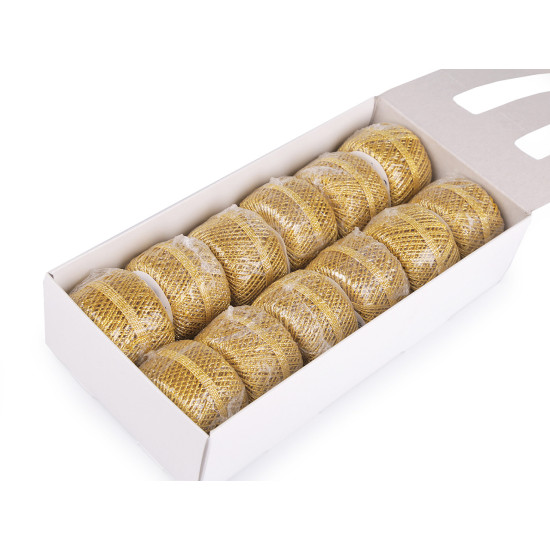 Ață / fir cu aspect metalic, ø1 mm - Auriu (1 Bucată) Ață / fir cu aspect metalic, ø1 mm - Auriu (1 Bucată)