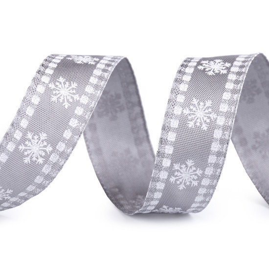 Wstążka sastynowa z lureksowym brzegiem szerokość 25 mm - Czerwony (100 Metry) Wstążka sastynowa z lureksowym brzegiem szerokość 25 mm - Czerwony (100 Metry)