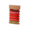 Christmas ribbon set for gift wrapping - Red (1 Set)