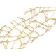 Christmas ribbon spider web with glitter width 40 mm - White (9 Meters) Christmas ribbon spider web with glitter width 40 mm - White (9 Meters)