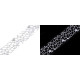 Christmas ribbon spider web with glitter width 40 mm - White (9 Meters) Christmas ribbon spider web with glitter width 40 mm - White (9 Meters)