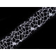 Christmas ribbon spider web with glitter width 40 mm - White (9 Meters) Christmas ribbon spider web with glitter width 40 mm - White (9 Meters)