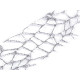 Christmas ribbon spider web with glitter width 40 mm - White (9 Meters) Christmas ribbon spider web with glitter width 40 mm - White (9 Meters)