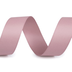 Atlasband / satinband beidseitig breite 24 mm matt - Puderig (100 Meter)