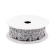 Bandă decorativă autoadezivă fulgi de zăpadă, lățime 24 mm - Alb (1 Metru) Bandă decorativă autoadezivă fulgi de zăpadă, lățime 24 mm - Alb (1 Metru)