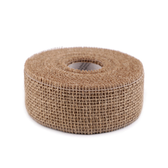 Jute ribbon width 50 mm - Natural burlap (10 Meters) Jute ribbon width 50 mm - Natural burlap (10 Meters)