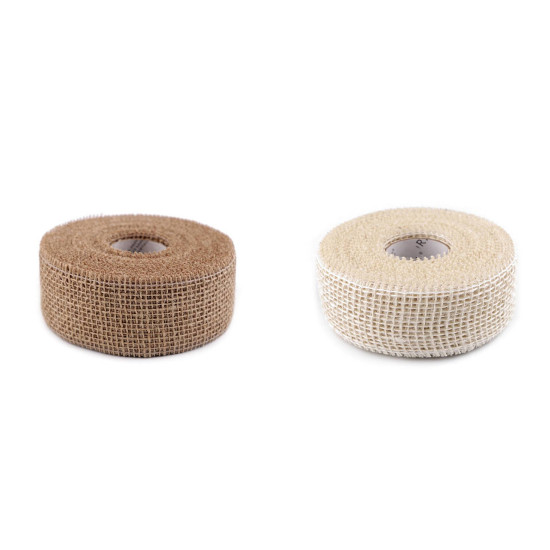 Jute ribbon width 50 mm - Natural burlap (10 Meters) Jute ribbon width 50 mm - Natural burlap (10 Meters)