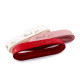 Satin ribbon with metallic print "thank you", width 16 mm matte - Red (90 Meters) Satin ribbon with metallic print "thank you", width 16 mm matte - Red (90 Meters)