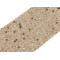 Christmas ribbon imitation jute with glitter, width 60 mm - Natural burlap (1 Meter)
