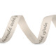 Cotton ribbon width 16 mm, with "česká ruční výroba" and "slovenská ručná výroba" - Ecru light (5 Meters) Cotton ribbon width 16 mm, with "česká ruční výroba" and "slovenská ručná výroba" - Ecru light (5 Meters)
