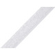 Tasiemka aksamitka szerokość 10 mm z lureksem - Srebrny (1 Metr) Tasiemka aksamitka szerokość 10 mm z lureksem - Srebrny (1 Metr)