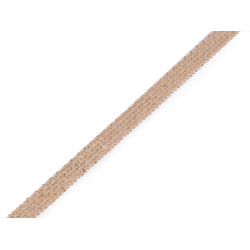 Jute ribbon width 10 and 15 mm - Natural burlap (1 Meter)