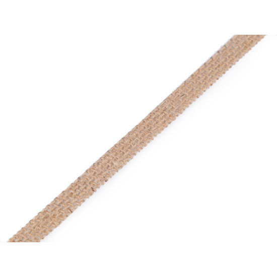 Jute ribbon width 10 and 15 mm - Natural burlap (45 Meters) Jute ribbon width 10 and 15 mm - Natural burlap (45 Meters)