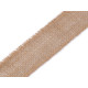 Jute ribbon width 40 mm - Natural burlap (45 Meters)