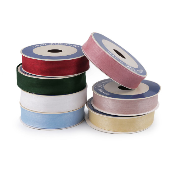 Wstążka monofilowa szerokość 28 mm - Pudrowy (50 Metry) Wstążka monofilowa szerokość 28 mm - Pudrowy (50 Metry)