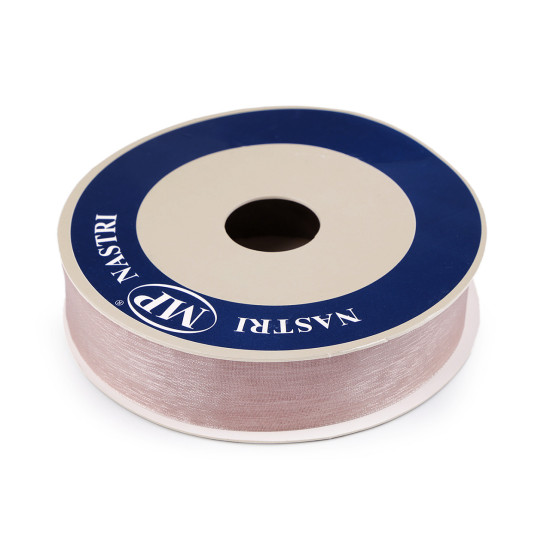 Wstążka monofilowa szerokość 28 mm - Pudrowy (50 Metry) Wstążka monofilowa szerokość 28 mm - Pudrowy (50 Metry)