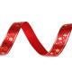 Christmas satin ribbon 15 mm - Red (5 Meters) Christmas satin ribbon 15 mm - Red (5 Meters)
