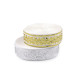 Wstążka z lureksem szerokość 30 mm - Off white (54 Metry) Wstążka z lureksem szerokość 30 mm - Off white (54 Metry)