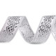 Wstążka z lureksem szerokość 30 mm - Off white (54 Metry) Wstążka z lureksem szerokość 30 mm - Off white (54 Metry)