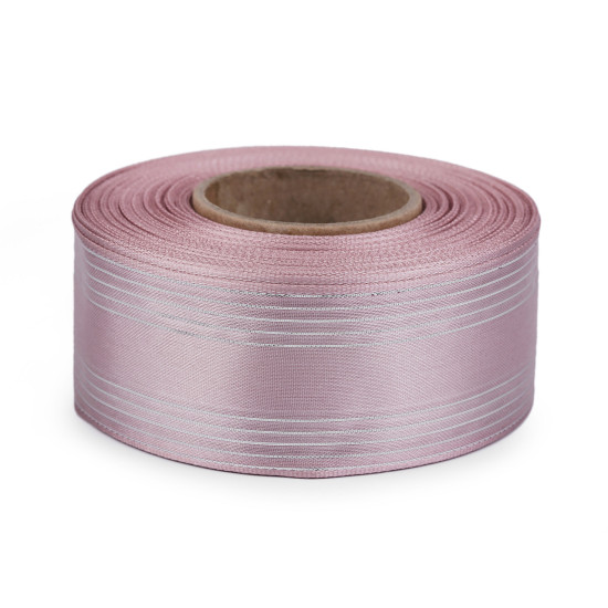 Wstążka z lureksem szerokość 40 mm - Miętowy (100 Metry) Wstążka z lureksem szerokość 40 mm - Miętowy (100 Metry)