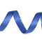 Band mit lurex breite 15 mm - Blau (10 Meter)