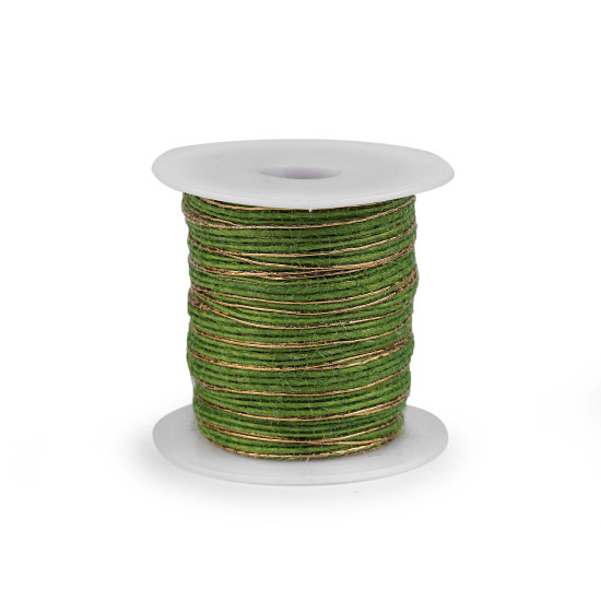 Ruban avec lurex, largeur 6 mm - Écru lumineux (100 Mètres) Ruban avec lurex, largeur 6 mm - Écru lumineux (100 Mètres)