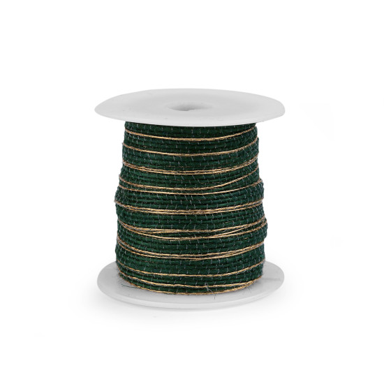 Ruban avec lurex, largeur 6 mm - Écru lumineux (100 Mètres) Ruban avec lurex, largeur 6 mm - Écru lumineux (100 Mètres)