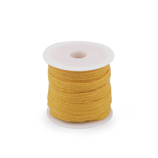 Wstążka jutowa szerokość 6 mm - Czerwony (20 Metry) Wstążka jutowa szerokość 6 mm - Czerwony (20 Metry)
