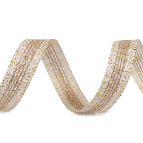 Ruban en jute avec lurex, largeur 15 mm - Noir (5 Mètres) Ruban en jute avec lurex, largeur 15 mm - Noir (5 Mètres)
