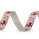 Cotton ribbon width 15 mm - Ecru light (90 Meters) Cotton ribbon width 15 mm - Ecru light (90 Meters)
