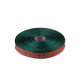 Checkered ribbon with lurex width 15 mm - Red (45 Meters)