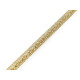 Lurex ribbon width 13 mm - Gold (1 Meter)