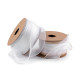 Wstążka z organzy z perłowym połyskiem i lureksem szerokość 50 mm - White (1 Metr) Wstążka z organzy z perłowym połyskiem i lureksem szerokość 50 mm - White (1 Metr)