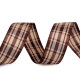 Checkered ribbon width 25 mm - Red (3 Meters)