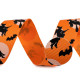 Panglică de halloween ripsată lățime 25 mm - Portocaliu (1 Metru) Panglică de halloween ripsată lățime 25 mm - Portocaliu (1 Metru)