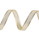 Ribbon with lurex width 10 mm - Gold (5 Meters) Ribbon with lurex width 10 mm - Gold (5 Meters)