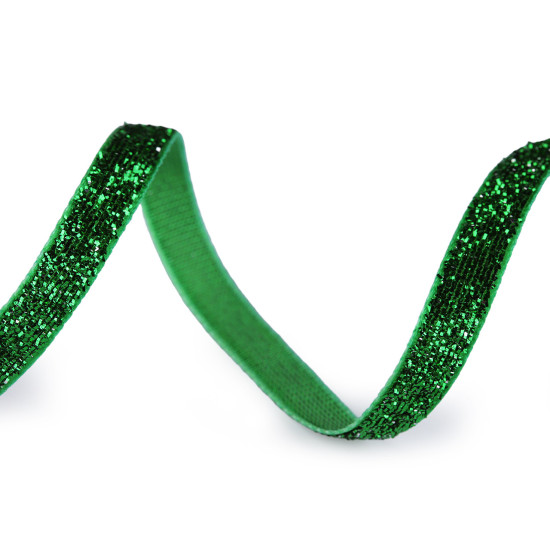 Velvet lurex ribbon, width 6 mm - Gold (135 Meters) Velvet lurex ribbon, width 6 mm - Gold (135 Meters)