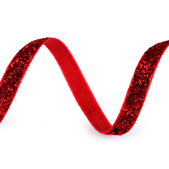 Velvet lurex ribbon, width 6 mm - Gold (135 Meters) Velvet lurex ribbon, width 6 mm - Gold (135 Meters)