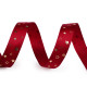 Christmas satin ribbon, width 15 mm, star - Cream lightest (5 Meters) Christmas satin ribbon, width 15 mm, star - Cream lightest (5 Meters)