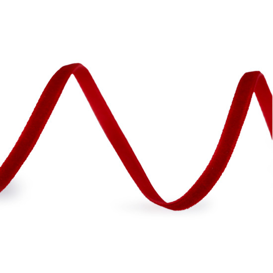 Tasiemka aksamitka szerokość 3 mm - Zielony (5 Metry) Tasiemka aksamitka szerokość 3 mm - Zielony (5 Metry)