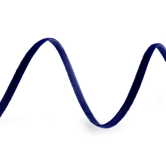 Tasiemka aksamitka szerokość 3 mm - Zielony (5 Metry) Tasiemka aksamitka szerokość 3 mm - Zielony (5 Metry)