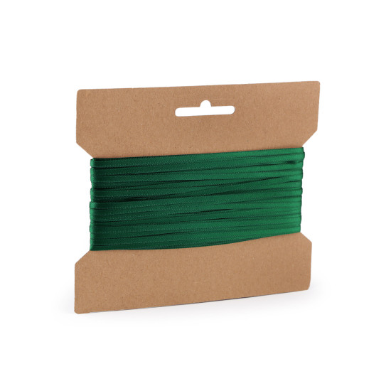 Atlasová stuha obojlíca šírka 3 mm - Žltá (25 Metre) Atlasová stuha obojlíca šírka 3 mm - Žltá (25 Metre)